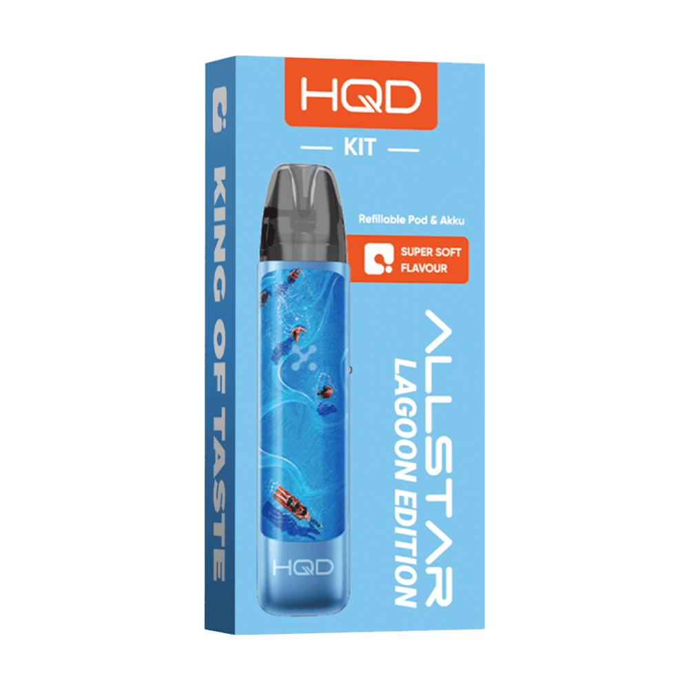 HQD Allstar Lite Refillable Pod Kit - Lagoon Edition
