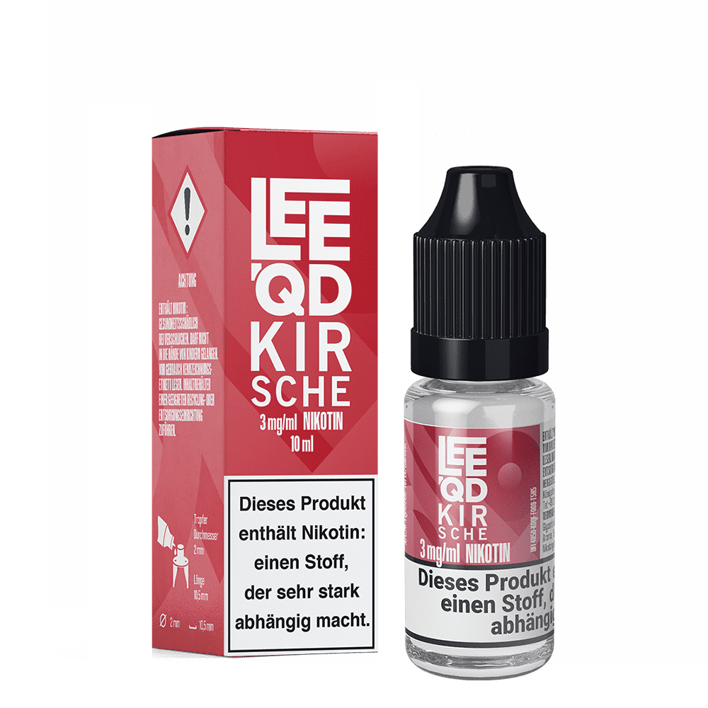 LEEQD Liquid - Fruit Kirsche - 3mg 10ml