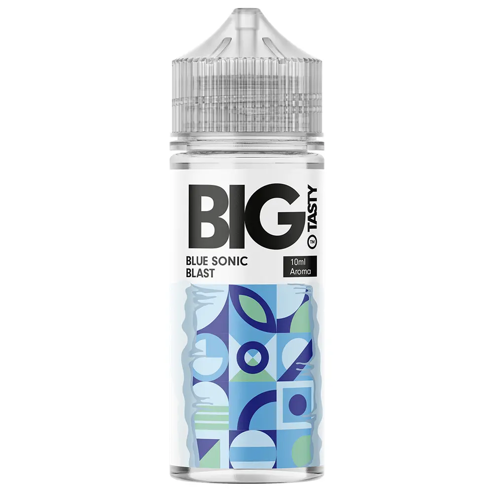 Big Tasty Longfill - Blue Sonic Blast - 10ml Aroma in 120ml Flasche