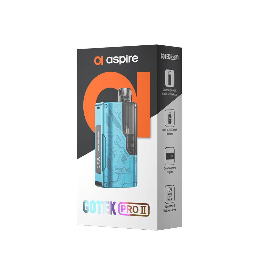 Aspire Gotek Pro 2 Kit Blue Verpackung