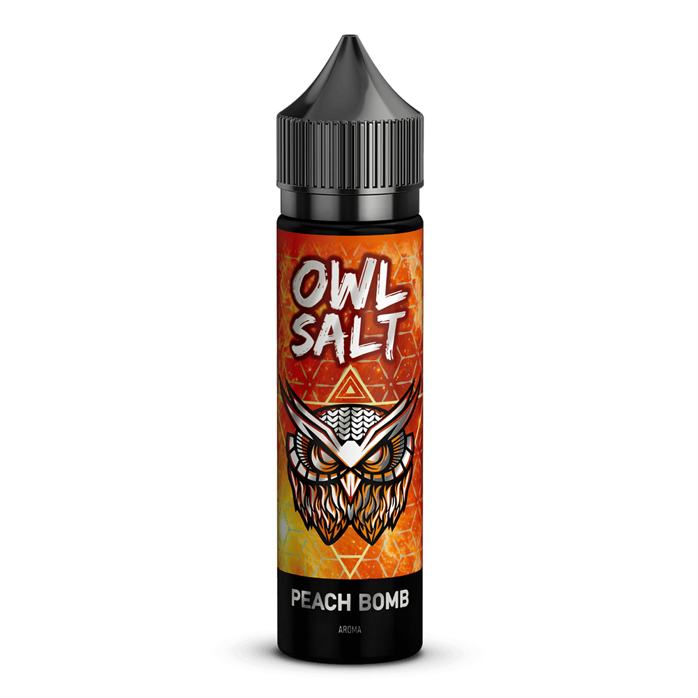 OWL Salt Aroma Longfill - Peach Bomb - 10ml in 60ml Flasche