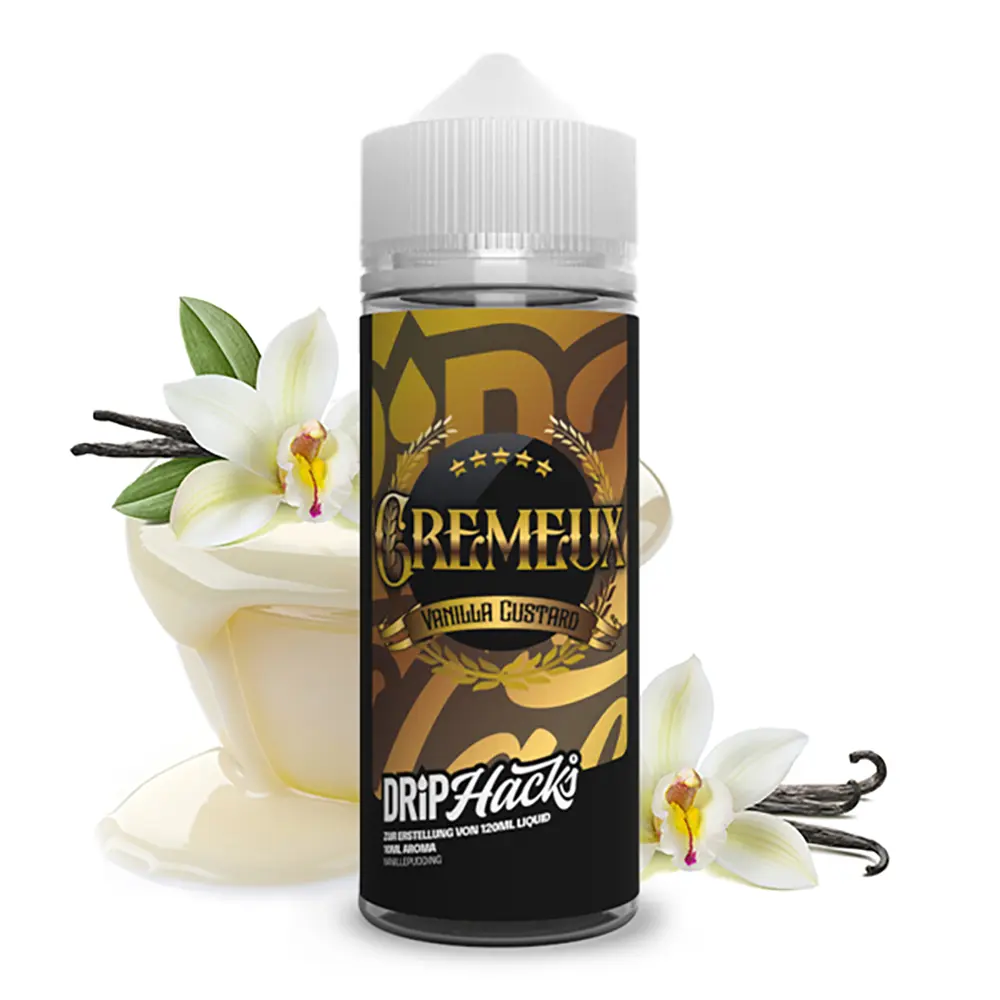 Drip Hacks Longfill - Cremeux - 10ml Aroma in 120ml Flasche
