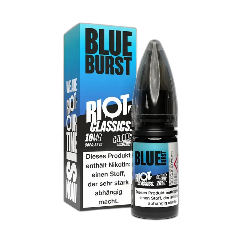 Riot Squad Hybrid Nikotinsalz - Classic Blue Burst - 10mg 10ml