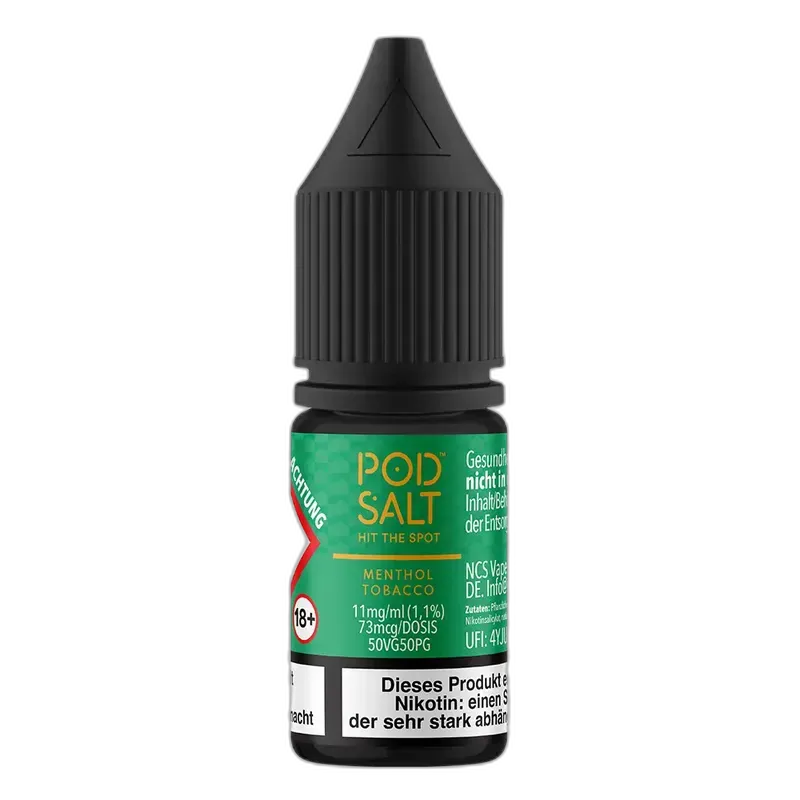 Pod Salt Origin Nikotinsalz - Menthol Tobacco - 10ml Liquid 11mg