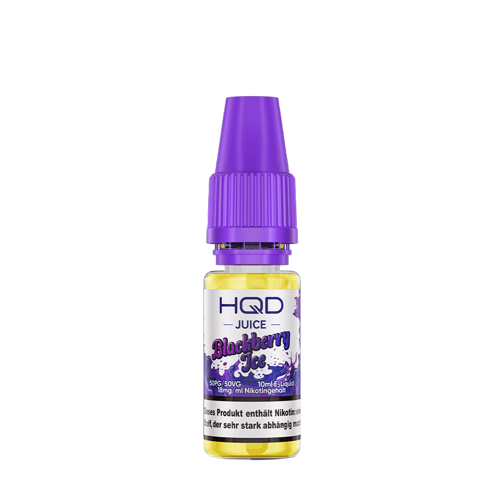 HQD Juice Nikotinsalz - Blackberry Ice - 10ml Liquid 18mg