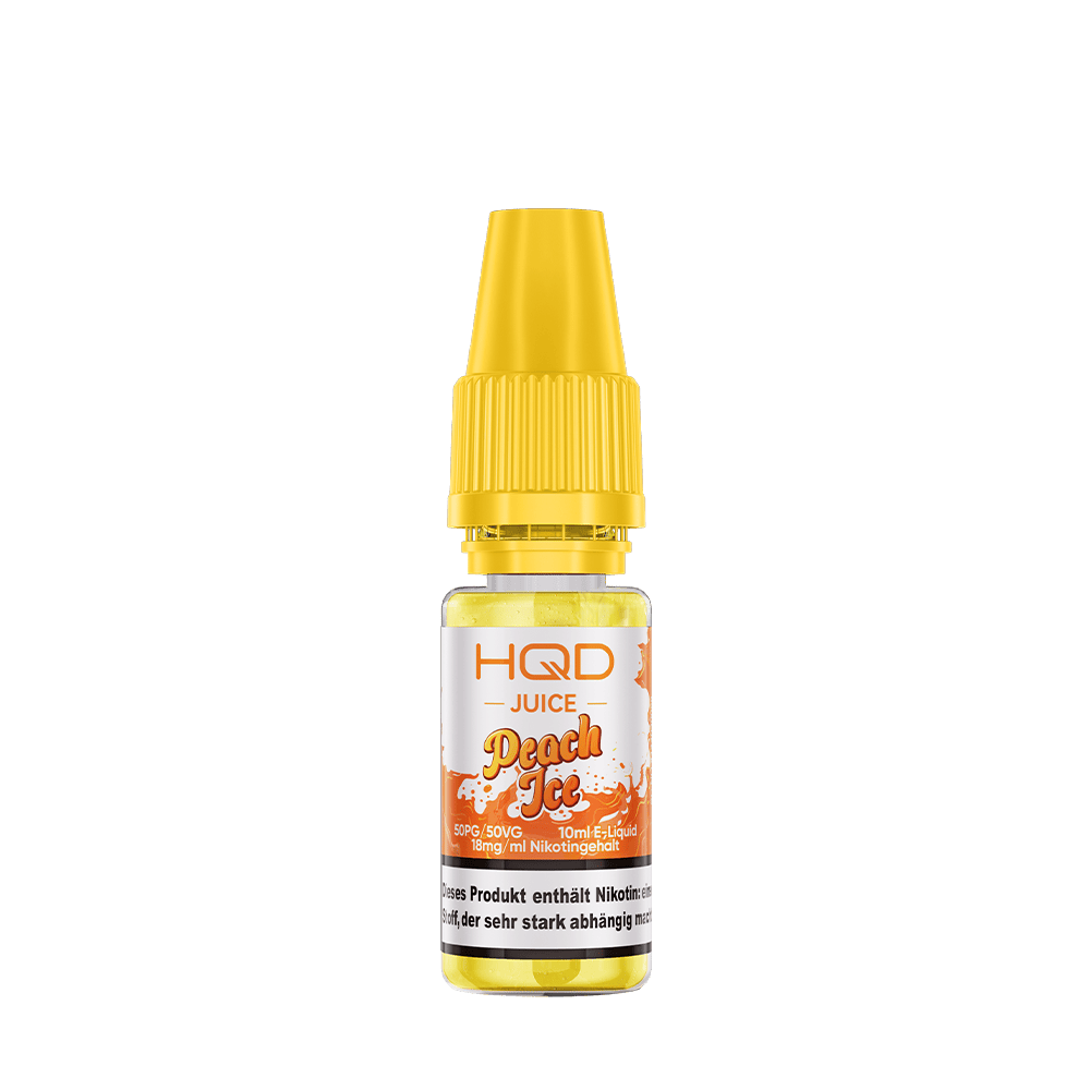 HQD Juice Nikotinsalz - Peach - 10ml Liquid 18mg