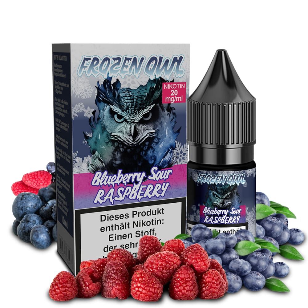 Frozen OWL Nikotinsalz - Blueberry Sour Raspberry - 10ml Liquid 20mg