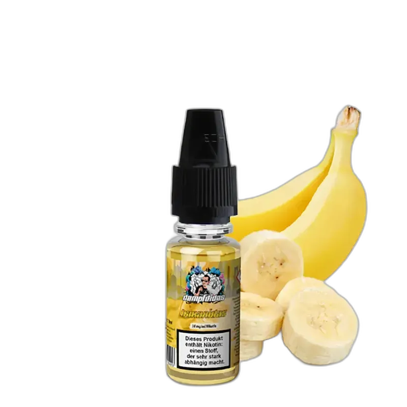 Dampfdidas Nikotinsalz - Bananidas - 10ml Liquid 20mg