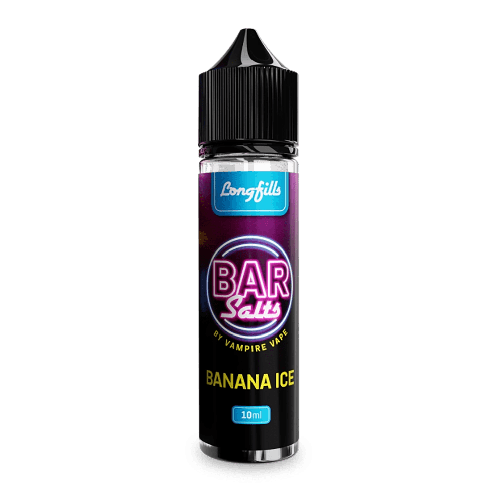 Bar Salts Aroma Longfill - Banana Ice - 10ml in 60ml Flasche