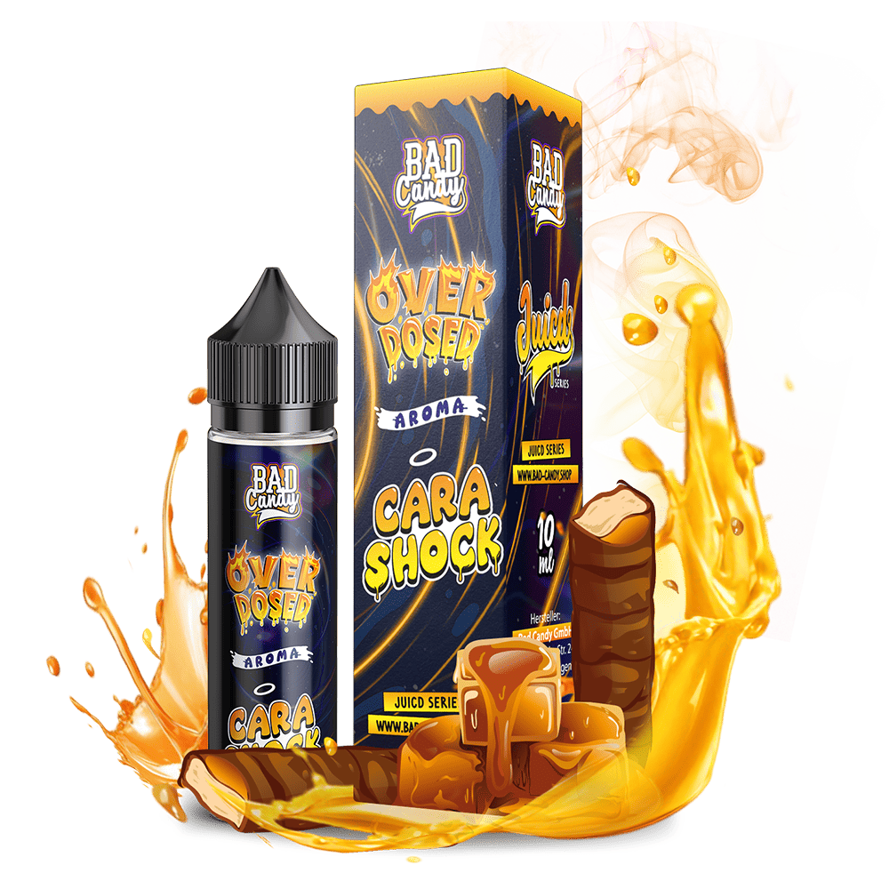 Bad Candy Longfill - Cara Shock - Overdosed 10ml Aroma in 60 ml Flasche