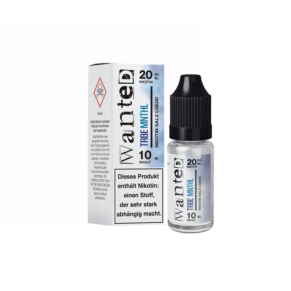 Wanted Nikotinsalz - Trbe Mnthl - Overdosed 10ml Liquid 20mg