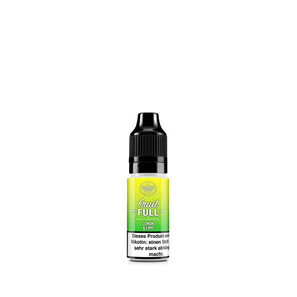 Dinner Lady Fruit Full Nikotinsalz - Lemon & Lime - 10ml Liquid 10mg