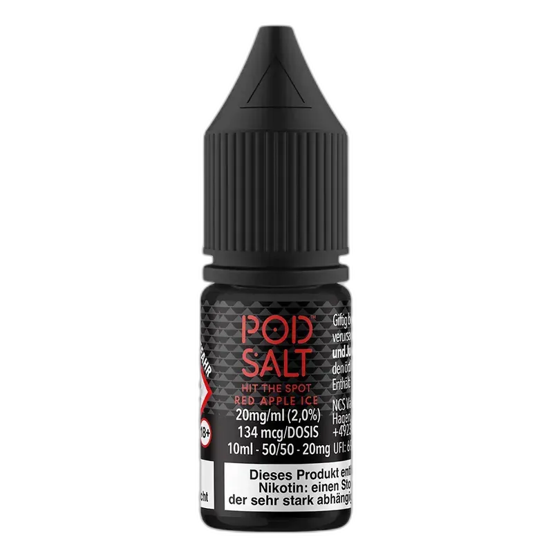 Pod Salt Core Nikotinsalz - Red Apple Ice - 10ml Liquid 20mg Pod Salt Core Nikotinsalz - Red Apple Ice - 10ml Liquid 20mg