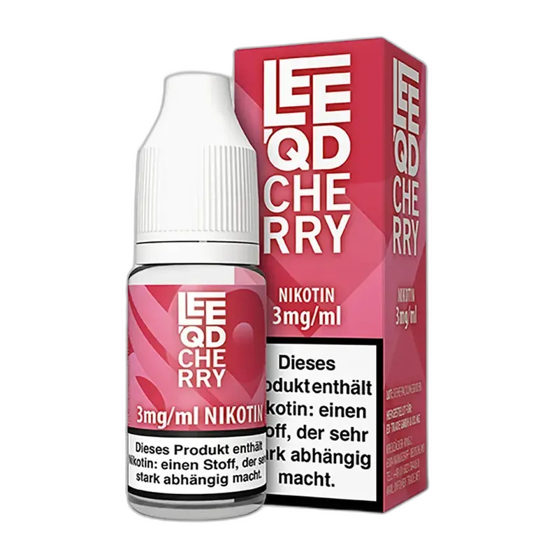 LEEQD Fruits Cherry 10ml 3mg Liquid