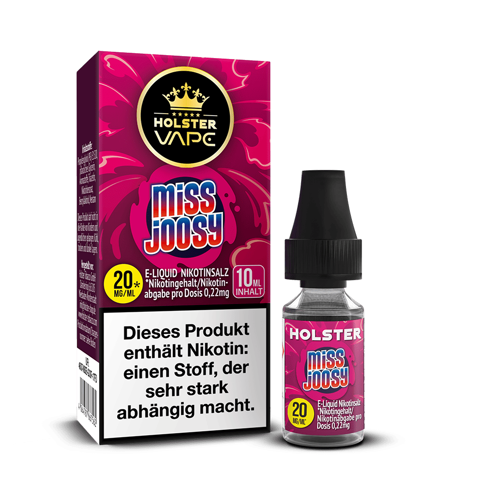 Holster Nikotinsalz - Miss Joosy - Liquid 20mg 10ml
