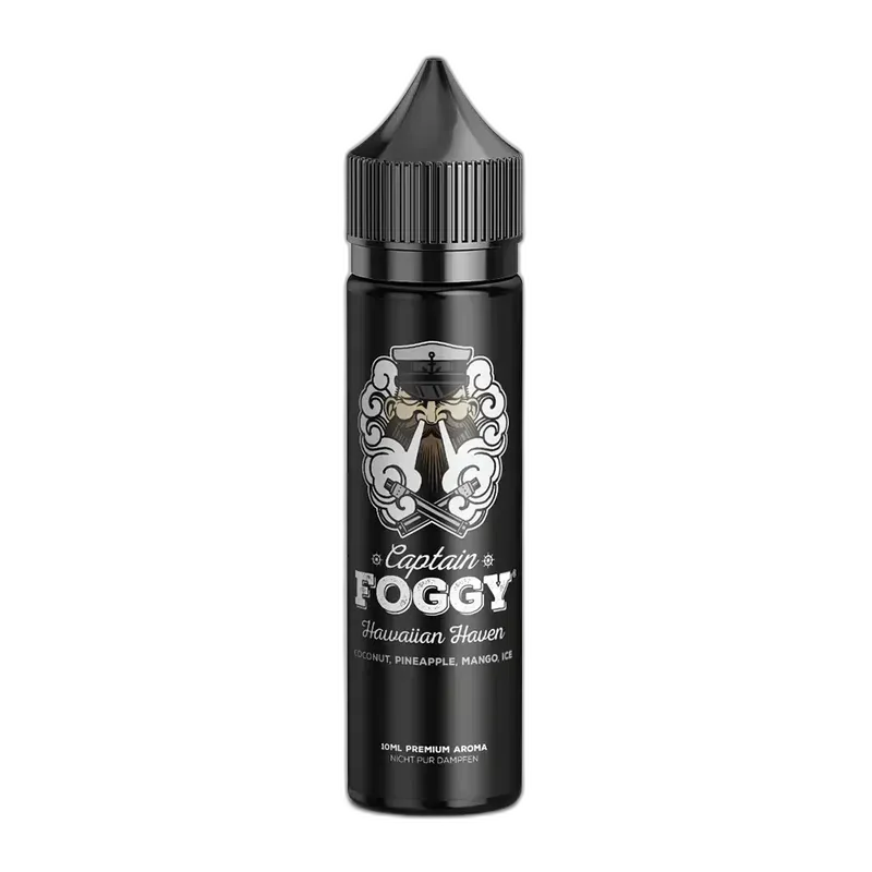 Captain Foggy Longfill - Hawaiian Haven - 10ml Aroma in 60ml Flasche