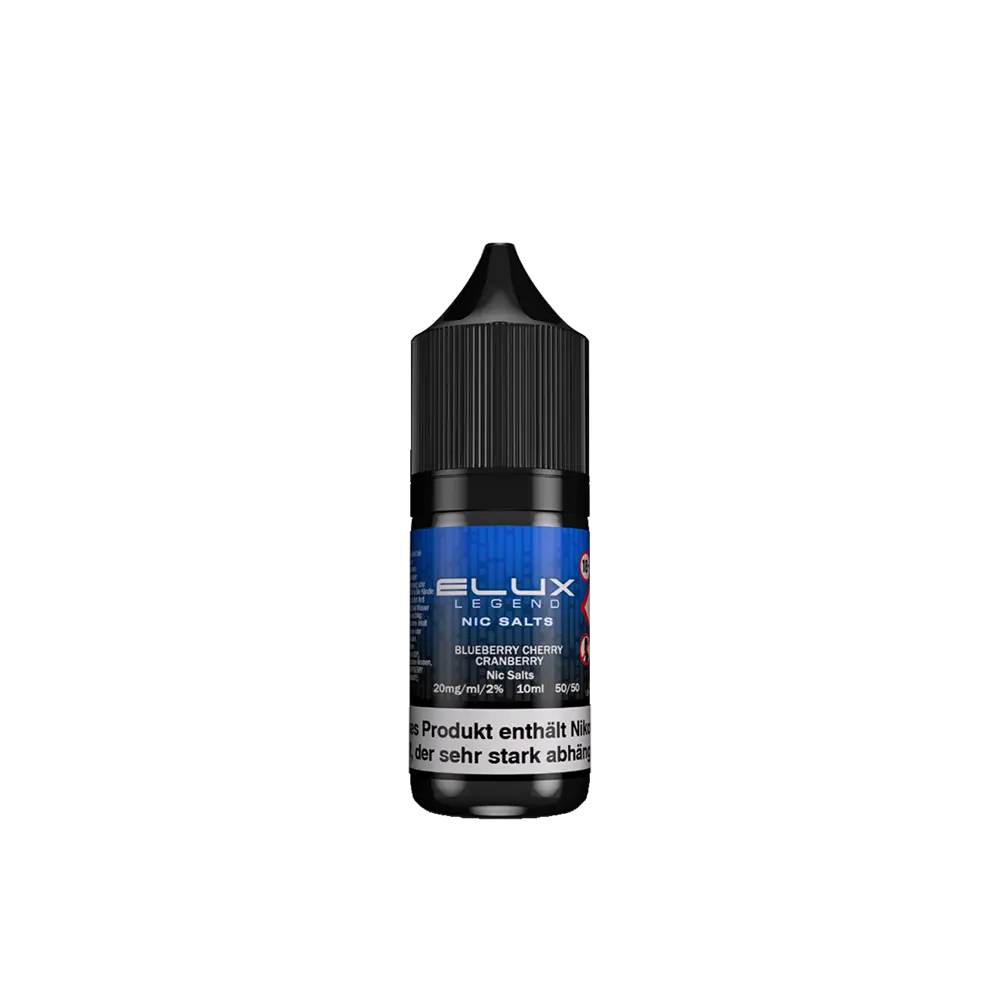 Elux Nikotinsalz - Blueberry Cherry Cranberry - Liquid 10mg 10ml