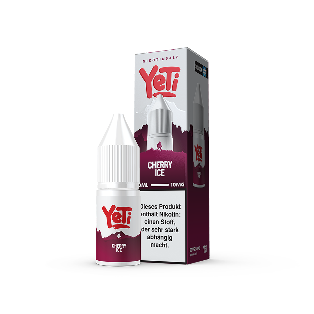 Yeti Summit Nikotinsalz - Cherry Ice - Overdosed 10ml Liquid 10mg