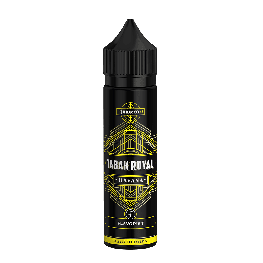Flavorist Aroma Longfill - Tabak Royal Jamaica - 10ml Aroma in 60ml Flasche