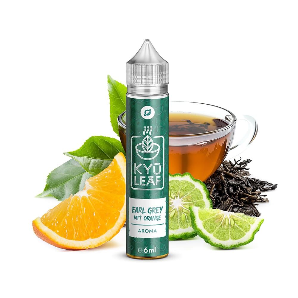 Flavorverse Aroma Longfill - Earl Grey mit Orange - 6ml in 75ml Flasche