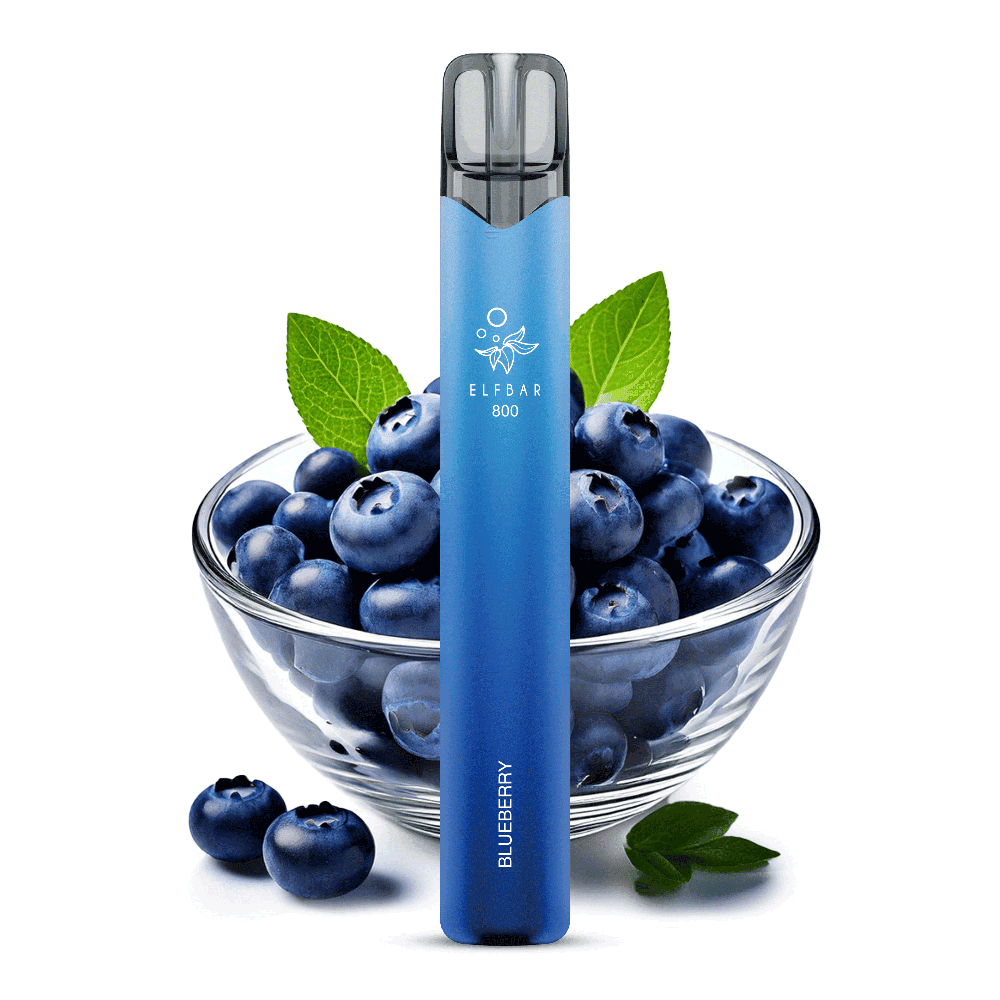Elfbar 800 Einweg E-Zigarette - Blueberry - 20mg
