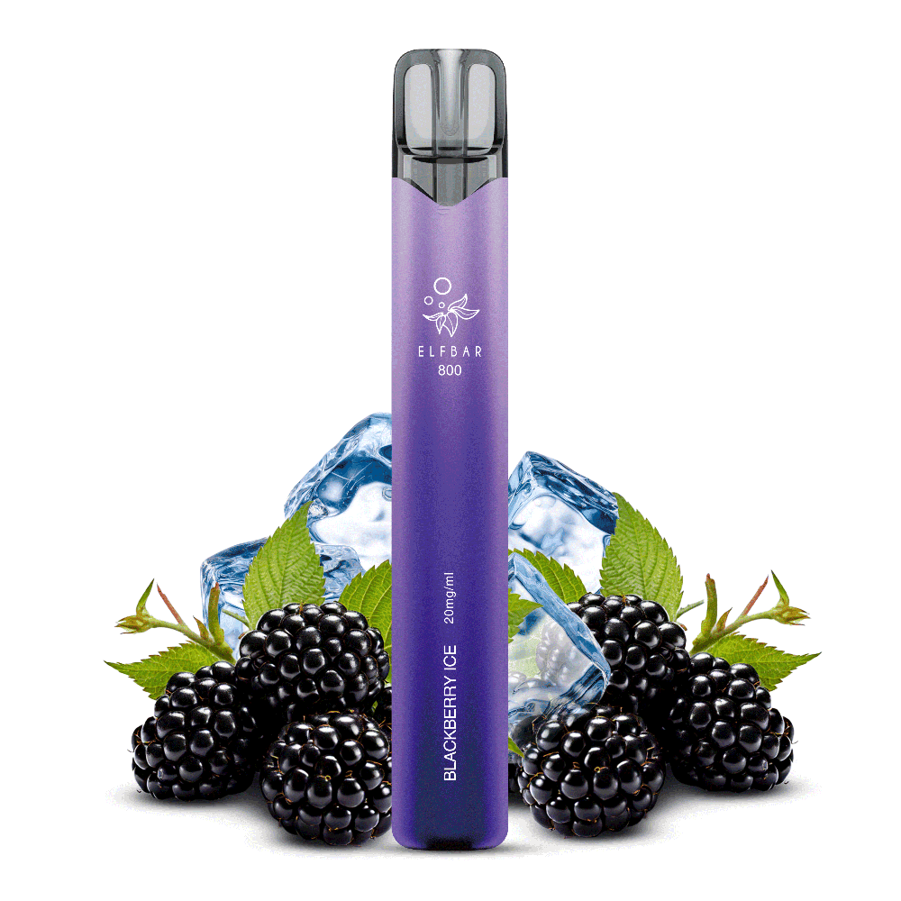 Elfbar 800 Einweg E-Zigarette - Blackberry Ice - 20mg