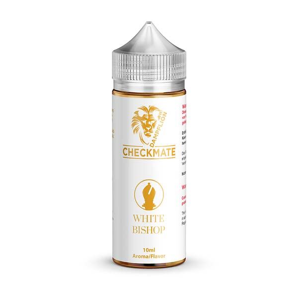 Dampflion Checkmate Longfill - White Bishop - 10ml Aroma in 120ml Flasche