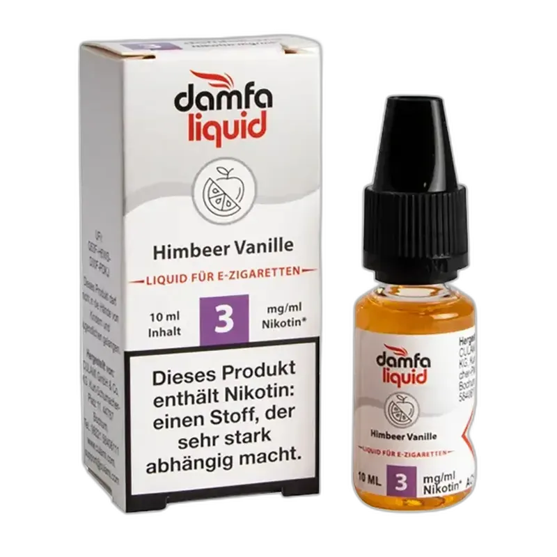damfaliquid Himbeer Vanille 3mg