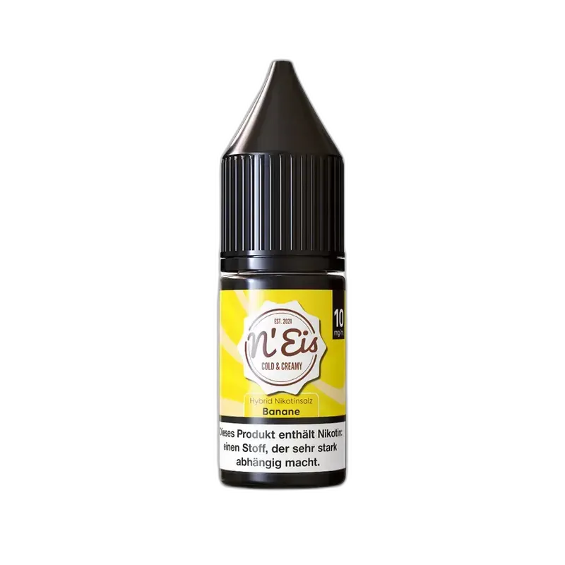 nEis Nikotinsalz - Banane - 10ml Liquid 10mg
