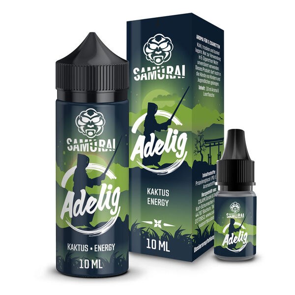 Samurai Longfill - Adelig - 10ml Aroma in 120ml Flasche