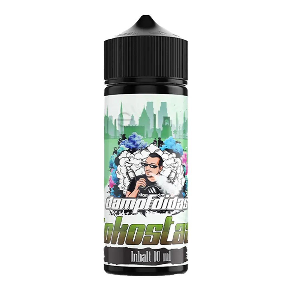 Dampfdidas Longfill - Kokostazie - 10ml Aroma in 120ml Flasche