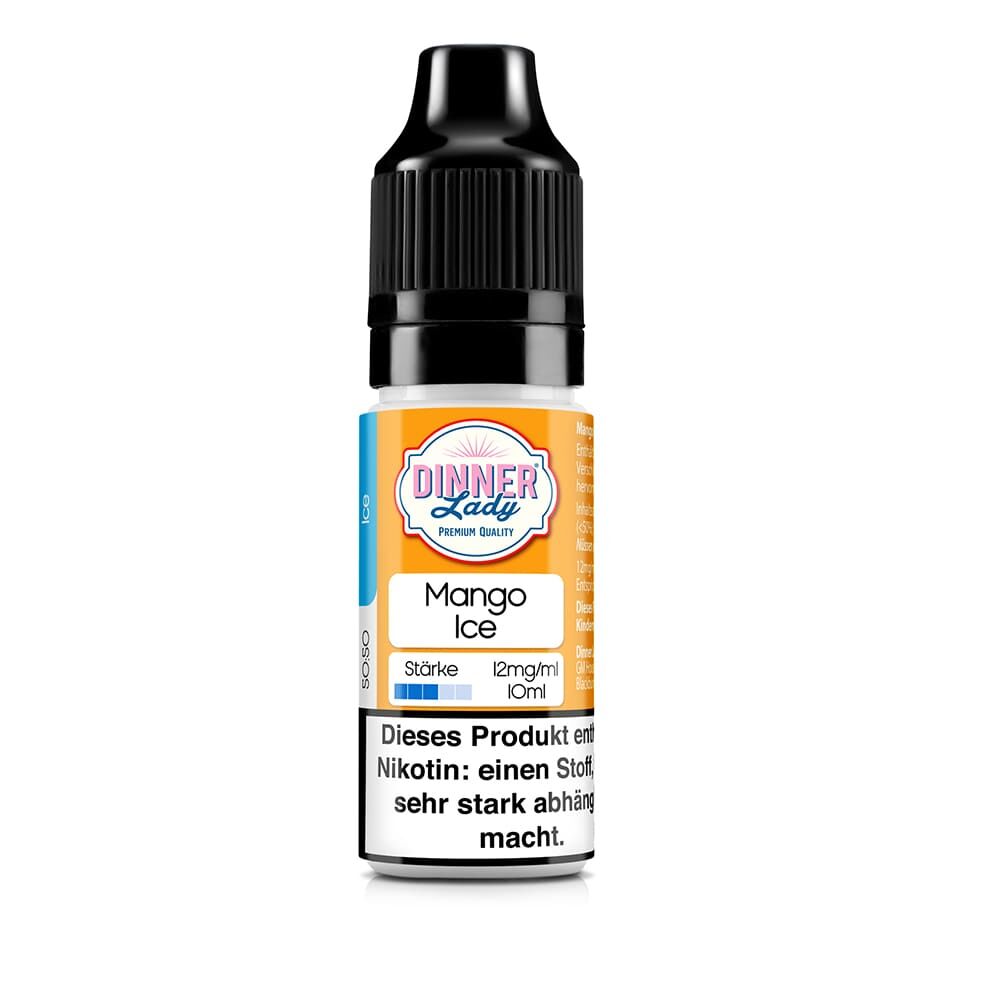 Dinner Lady Liquid - Mango Ice - 50/50 10ml 12mg