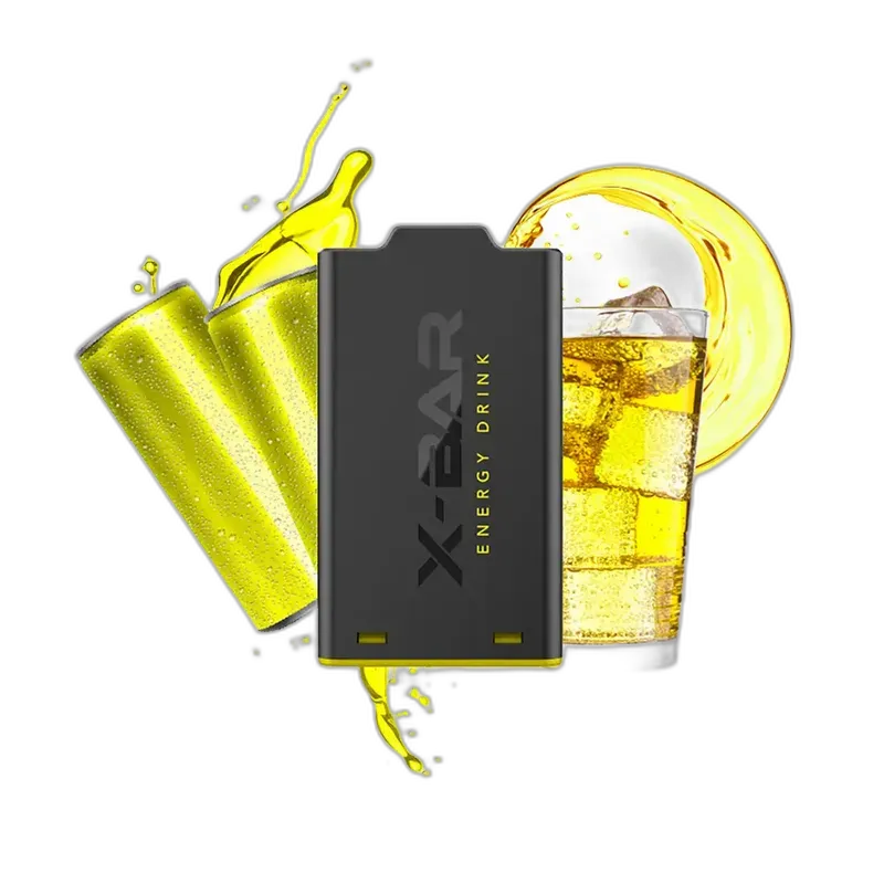 X-Bar - X-Shisha Pod - Energy Drink - 7ml 0mg
