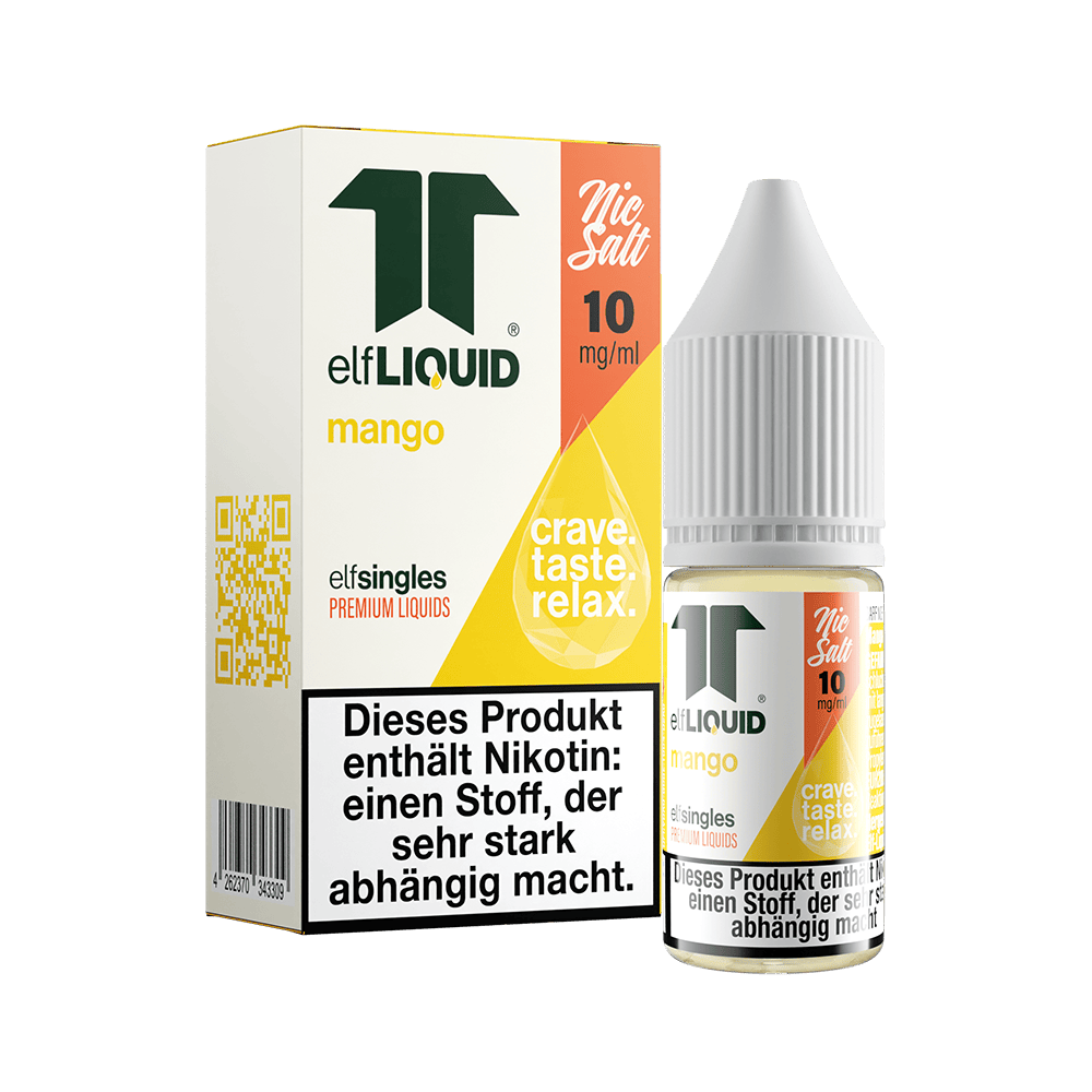 Elf-Liquid Nikotinsalz - Mango - 10ml Liquid 10mg