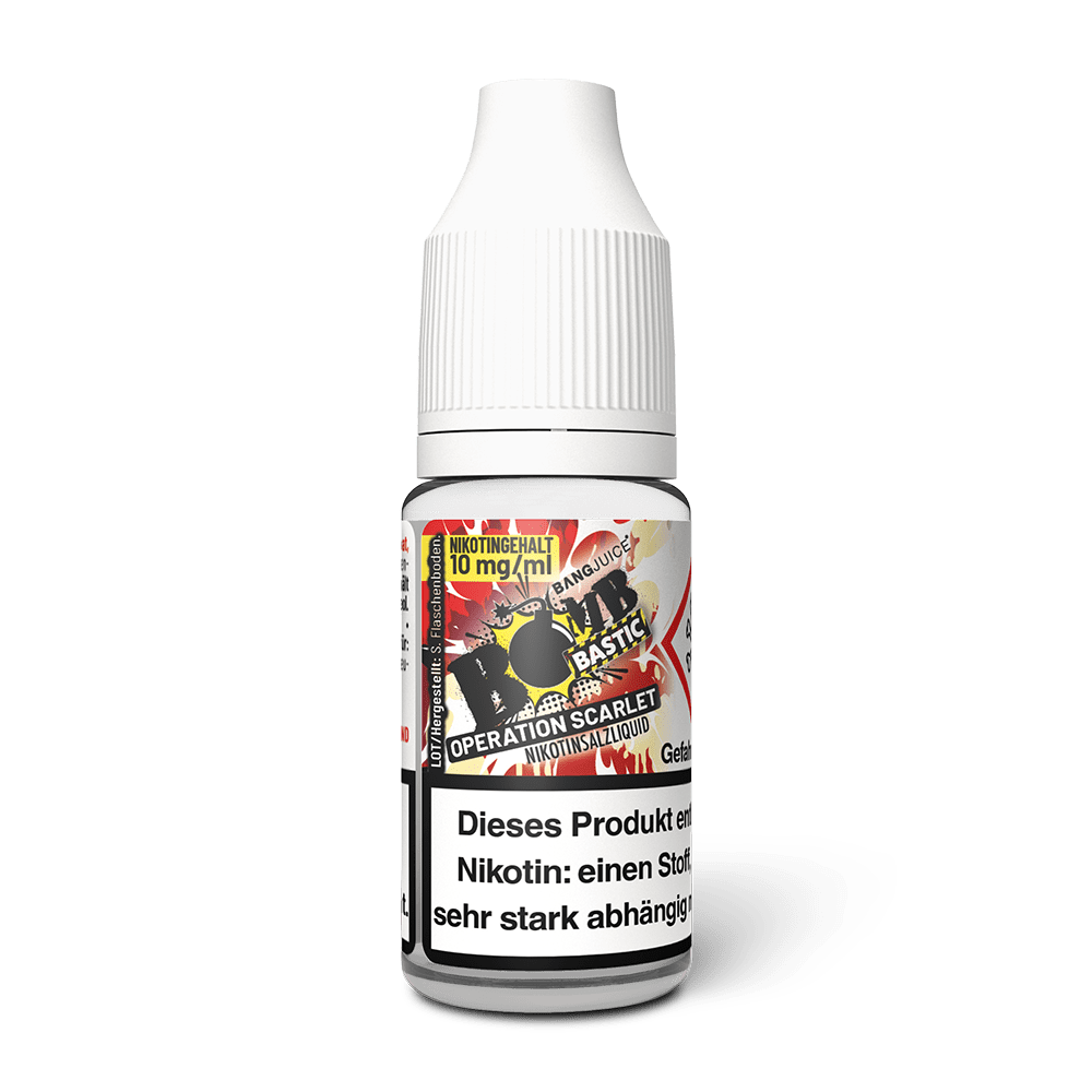Bang Juice Bomb Bastic Nikotinsalz - Operation Scarlet - 10mg 10ml