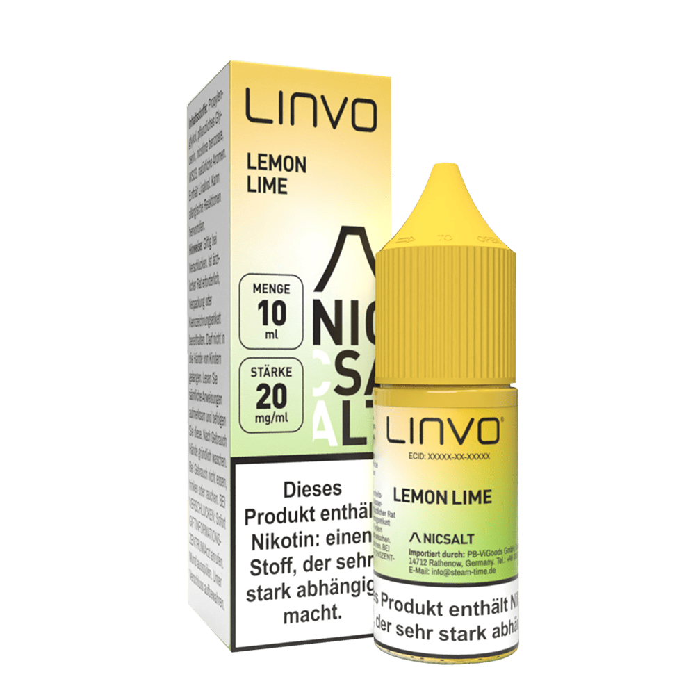 Linvo Nikotinsalz - Lemon Lime - Liquid 20mg 10ml