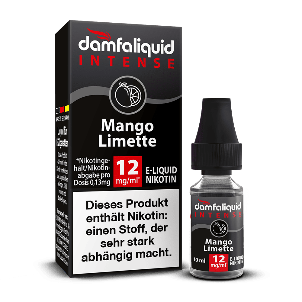 damfaliquid - Mango Limette 12mg 10ml INTENSE