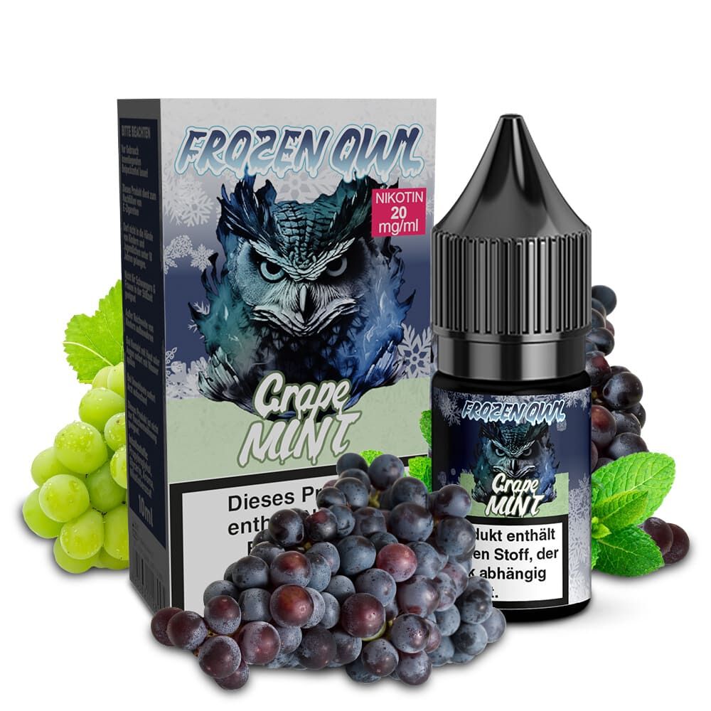 Frozen OWL Nikotinsalz - Grape Mint - 10ml Liquid 20mg