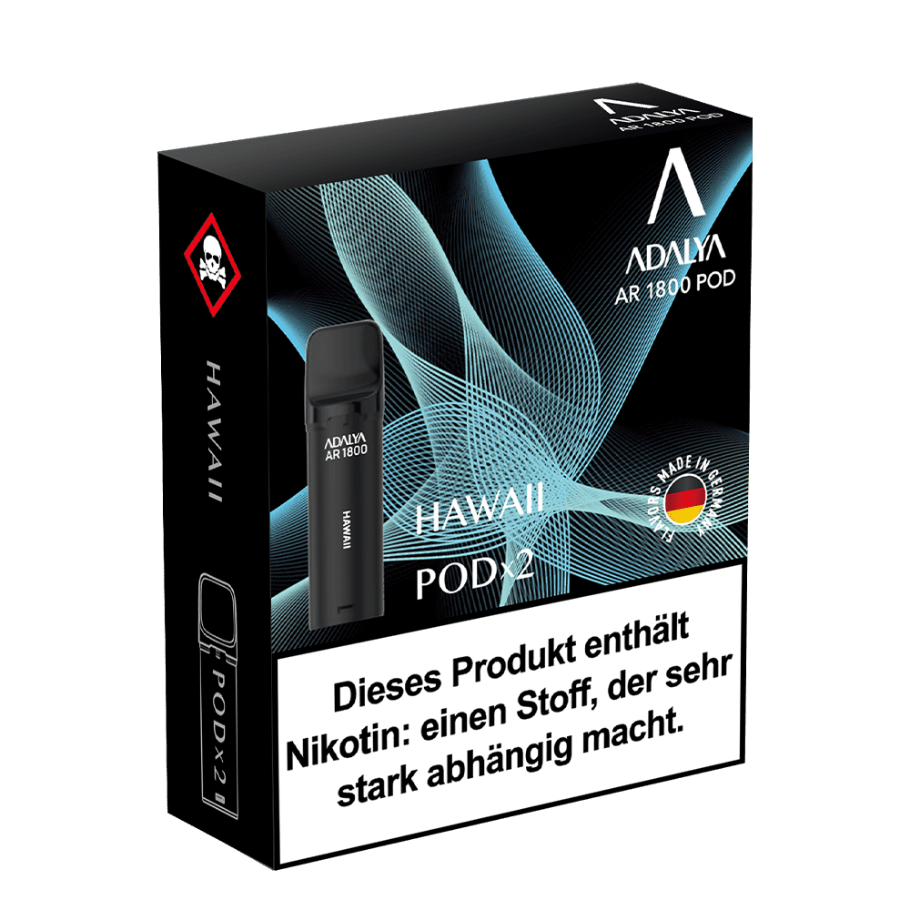 2x Adalya AR1800 - Hawaii - 20mg Nikotinsalz 2ml
