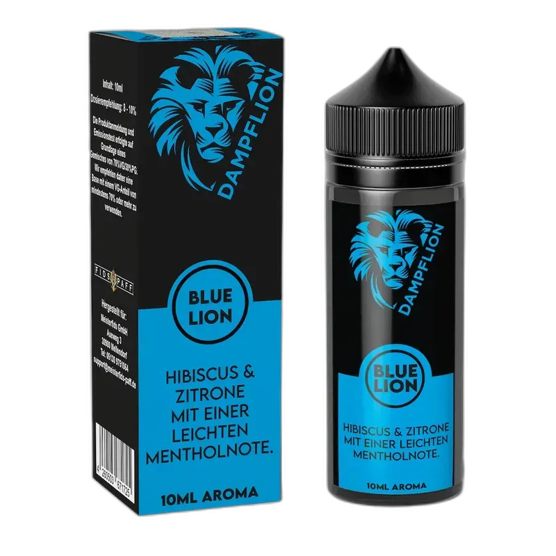 Dampflion Originals Longfill - Blue Lion - 10ml Aroma in 120ml Flasche