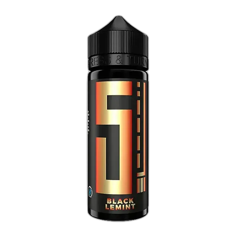 5EL Aroma Longfill - Black Lemint - 10ml Aroma in 120ml Flasche