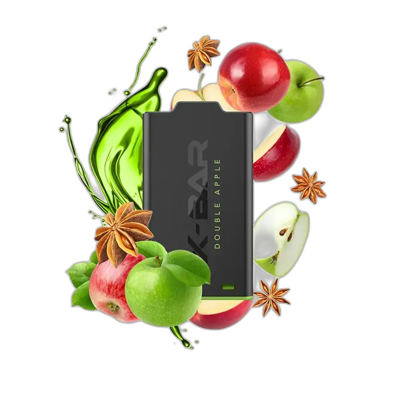 X-Bar - X-Shisha Pod - Double Apple - 7ml 0mg