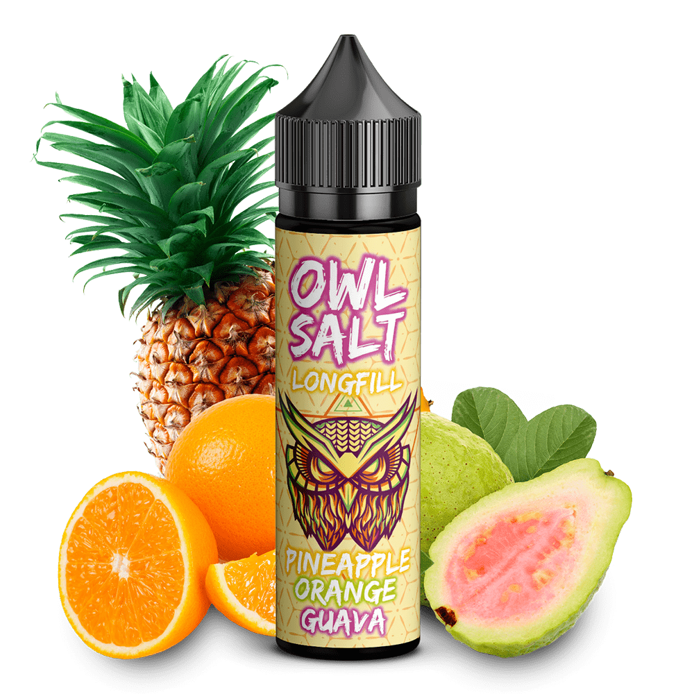 OWL Salt Aroma Longfill - Pineapple Orange Guava - 10ml in 60ml Flasche