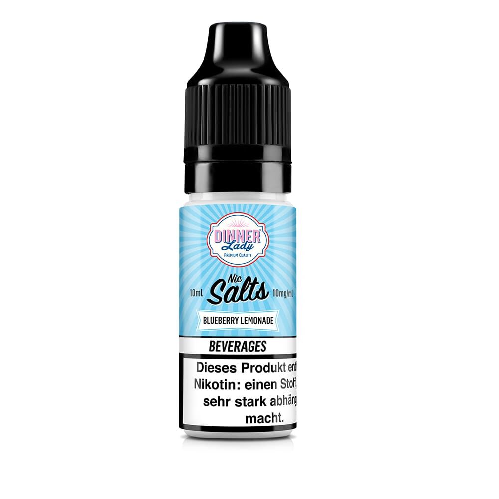 Dinner Lady Nikotinsalz - Blueberry Lemonade - 50/50 10ml Liquid 10mg