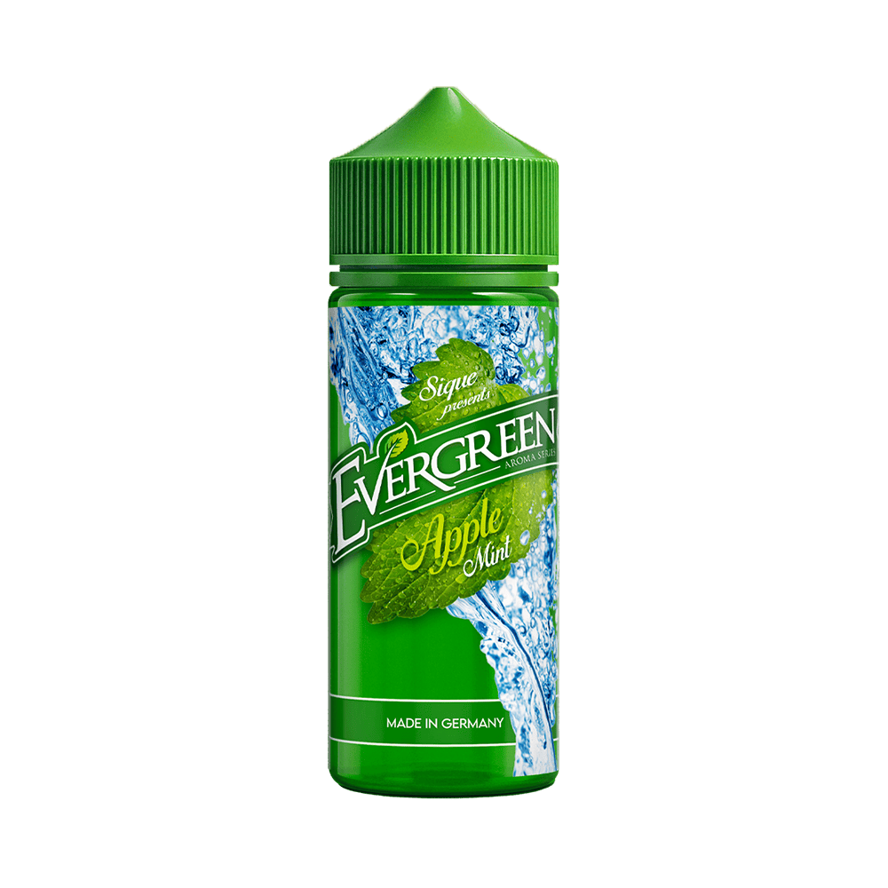 Evergreen Longfill - Apple Mint - 8ml Aroma in 120ml Flasche