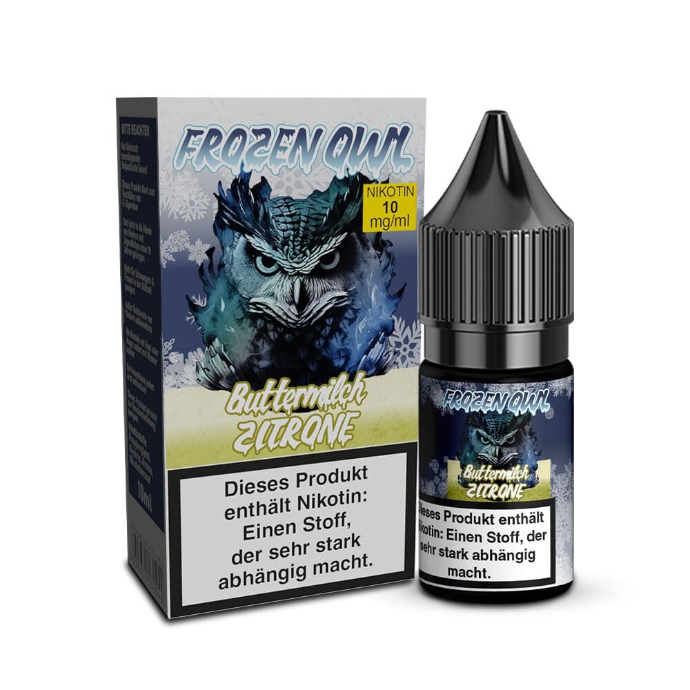 Frozen OWL Nikotinsalz - Buttermilch Zitrone - 10ml Liquid 10mg