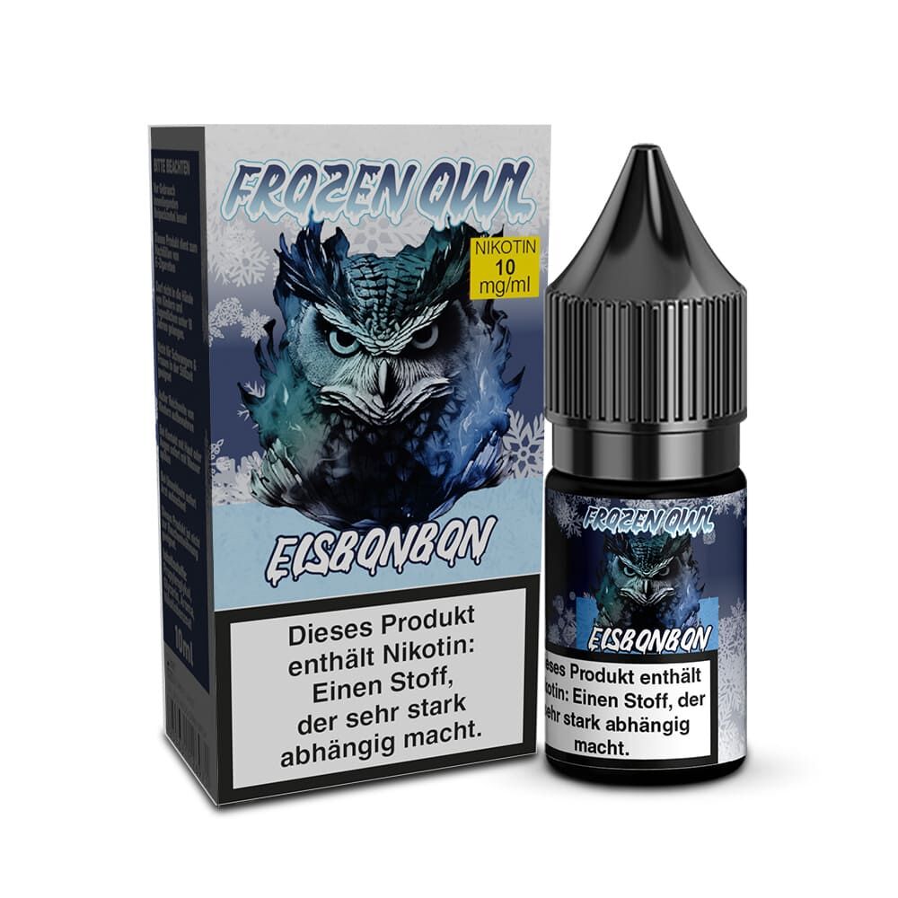 Frozen OWL Nikotinsalz - Eisbonbon - 10ml Liquid 10mg