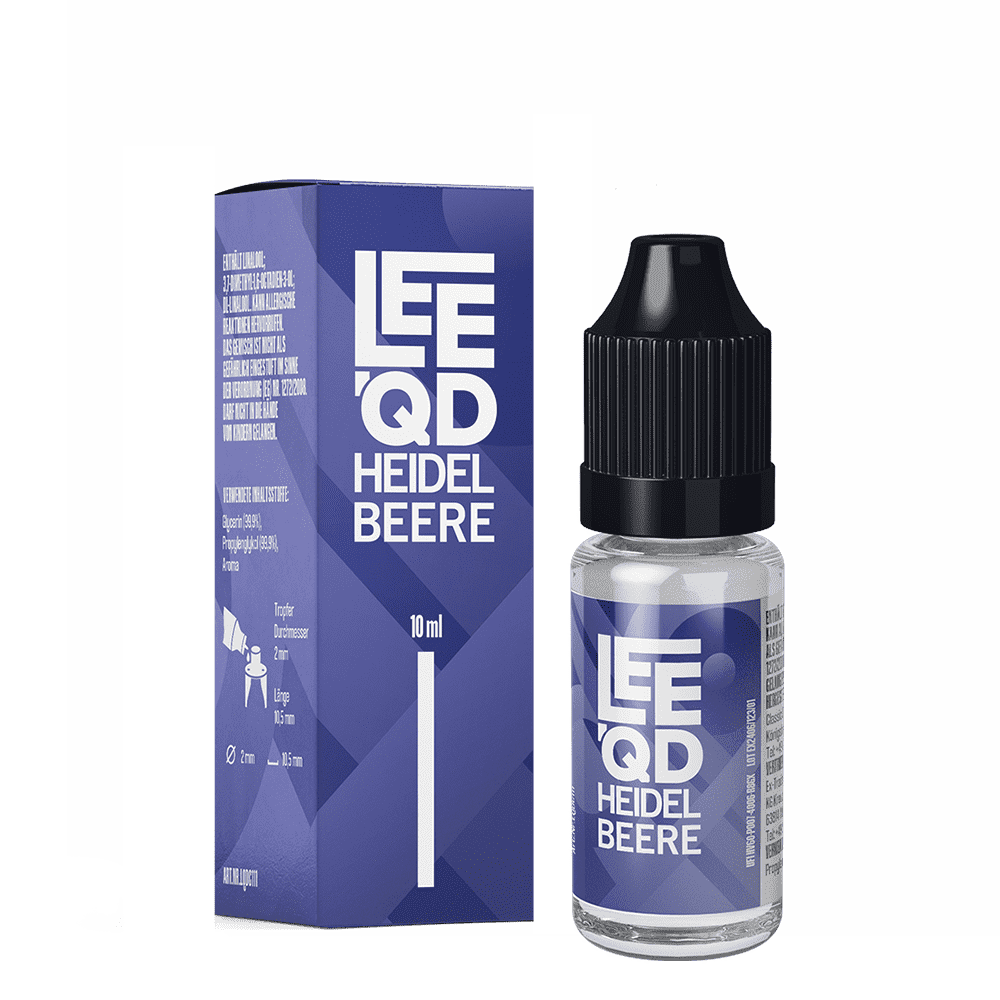 LEEQD Liquid - Fruit Heidelbeere - 0mg 10ml LEEQD Liquid - Fruit Heidelbeere - 0mg 10ml