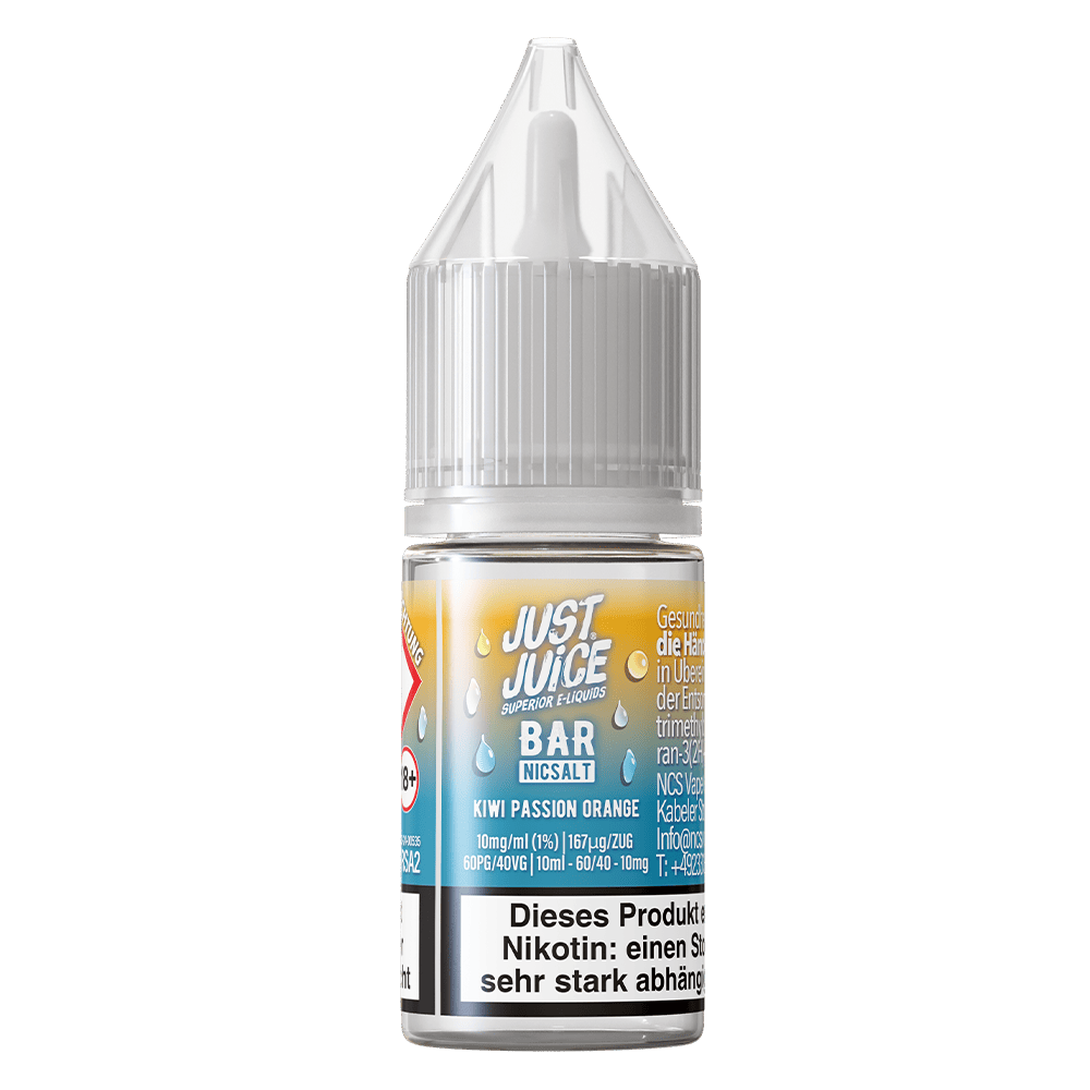Just Juice Nikotinsalz - Kiwi Passion Orange - 10ml Liquid 10mg