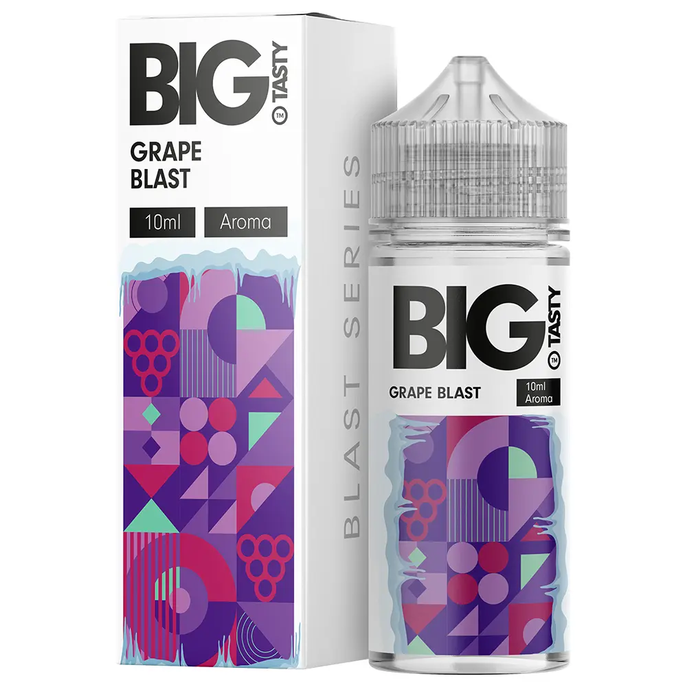 Big Tasty Longfill - Grape Blast - 10ml Aroma in 120ml Flasche